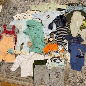 Baby boy 0 to 3 month clothes